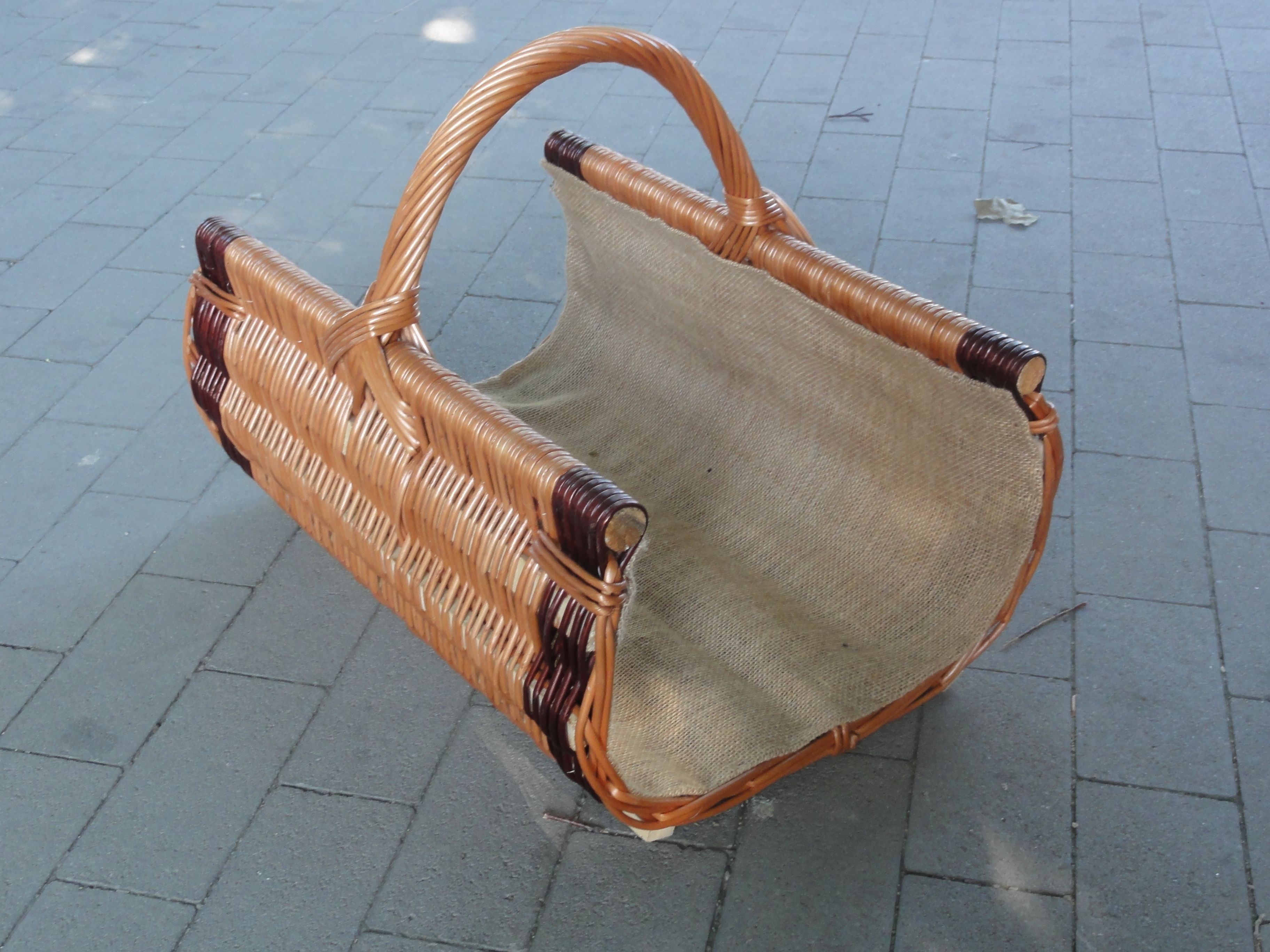 Wicker basket for wood Nr 795 B