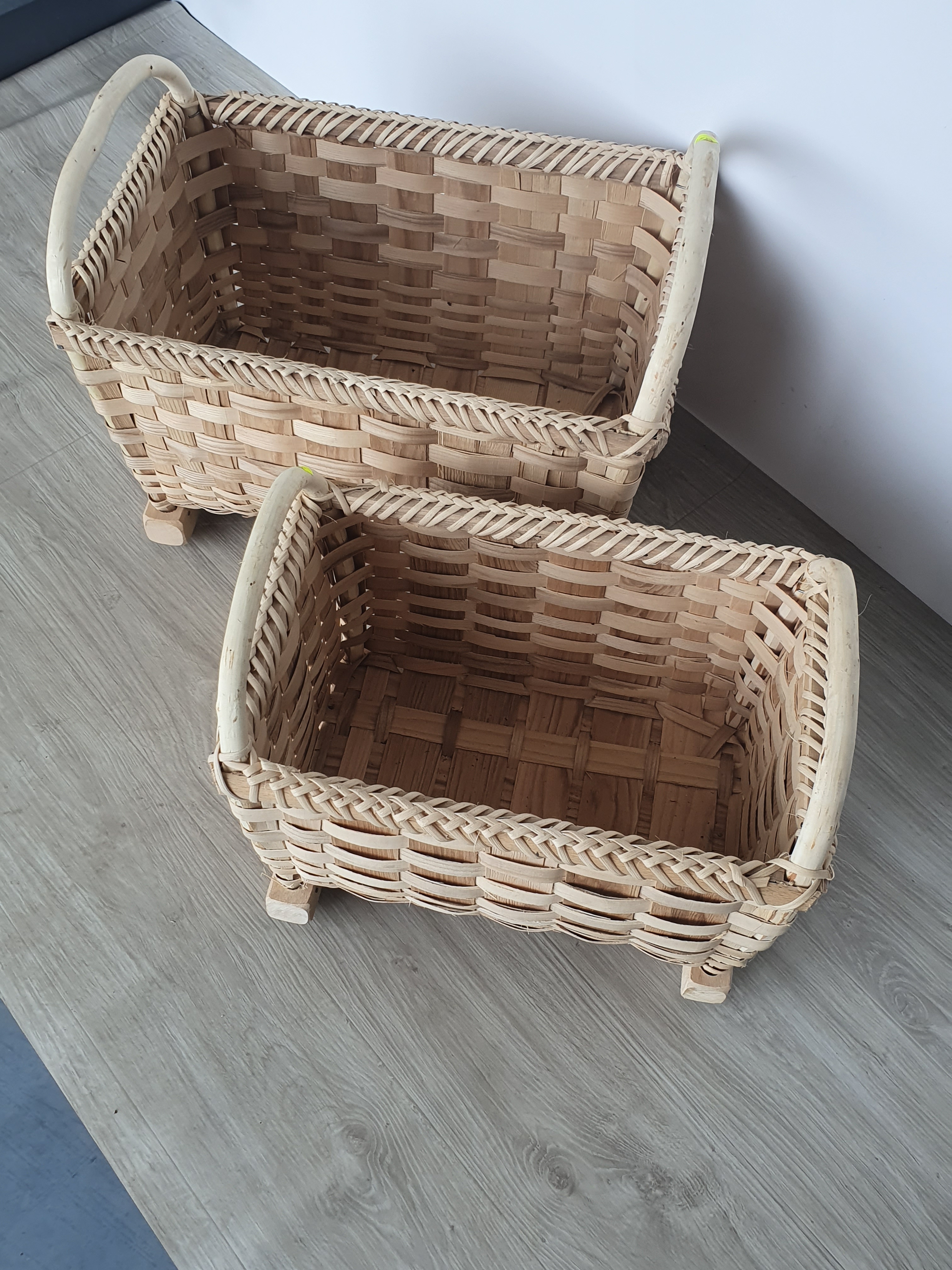 Wicker basket for wood Nr 853